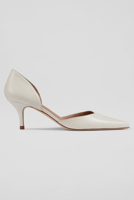 HARLEY POINTED PUMP ECRU 1