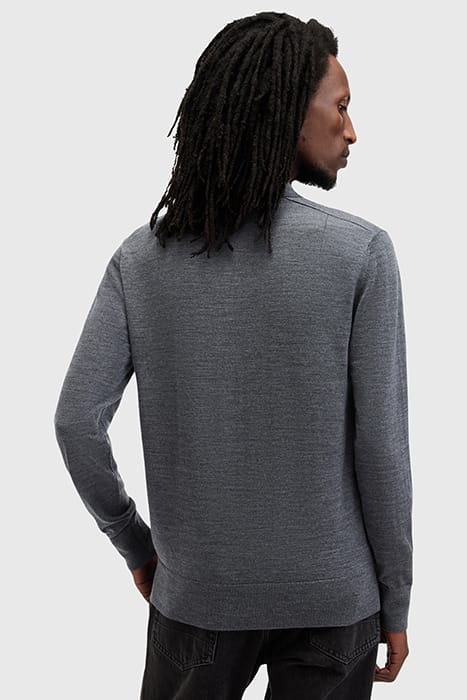MODE MERINO LS POLO SMITH BLUE 2