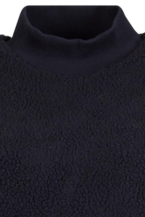 LADIES SHERPA CREWNECK BLACK 8