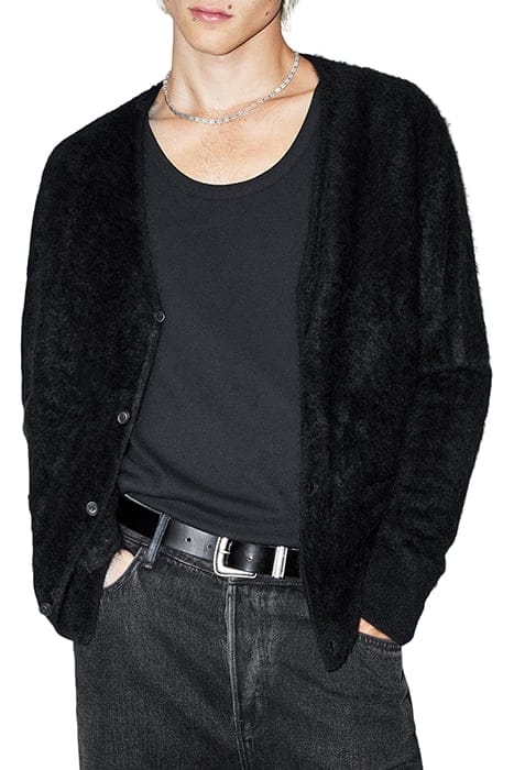 ABEL CARDIGAN BLACK 1