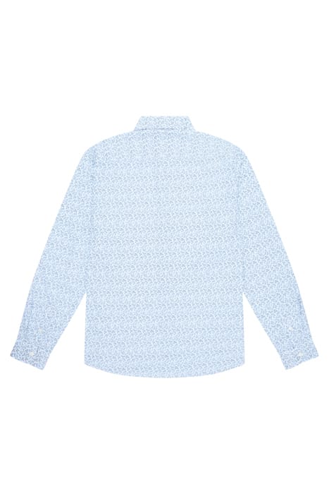 DAISY FLORAL LONG SLEEVE SHIRT WHITE 2