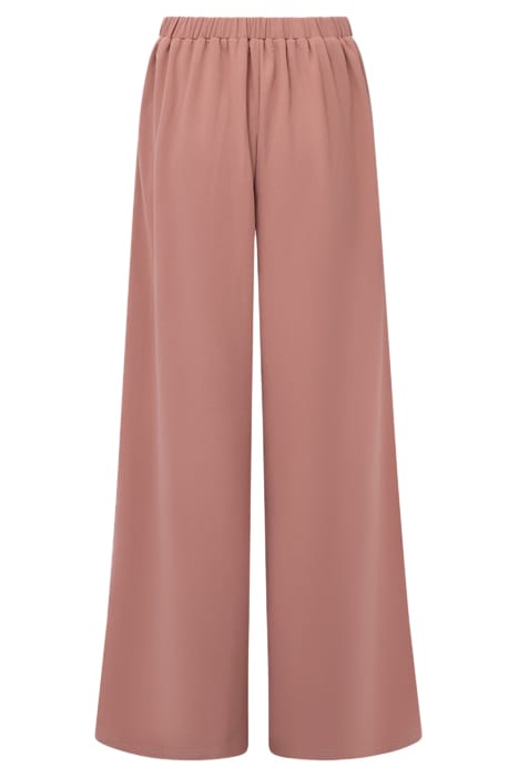 CREPE WIDE LEG STRIPE SZ18 MOCHA/SUMMER 2