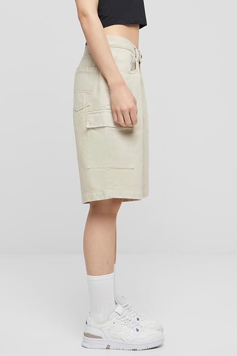 LADIES COTTON CARGO BERMUDA SOFTSEAGRASS 5