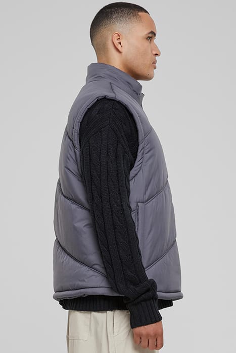 ARROW PUFFER VEST DARKSHADOW 7
