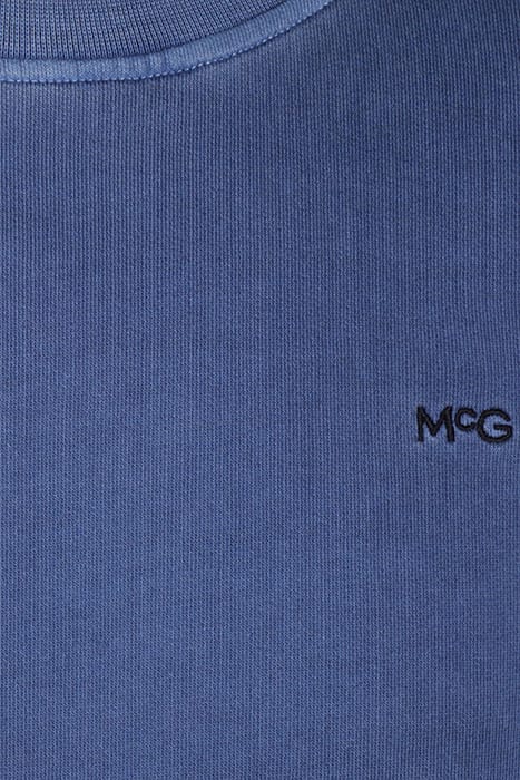 SUMMER CREW SWEATSHIRT VINTAGE BLUE 3