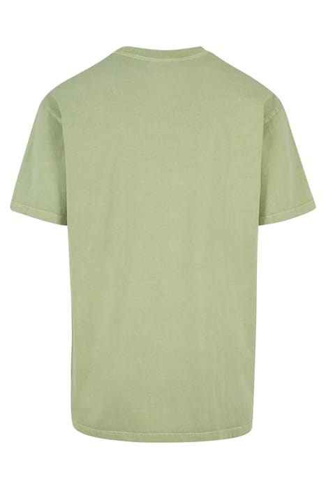 HEAVY OVERSIZED ACID WASH TEE VINTAGEGREEN 5