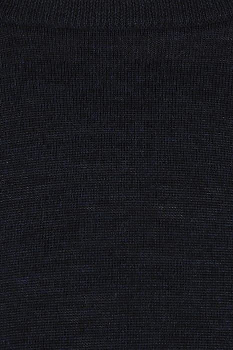 FINE MERINO T-SHIRT NAVY 7