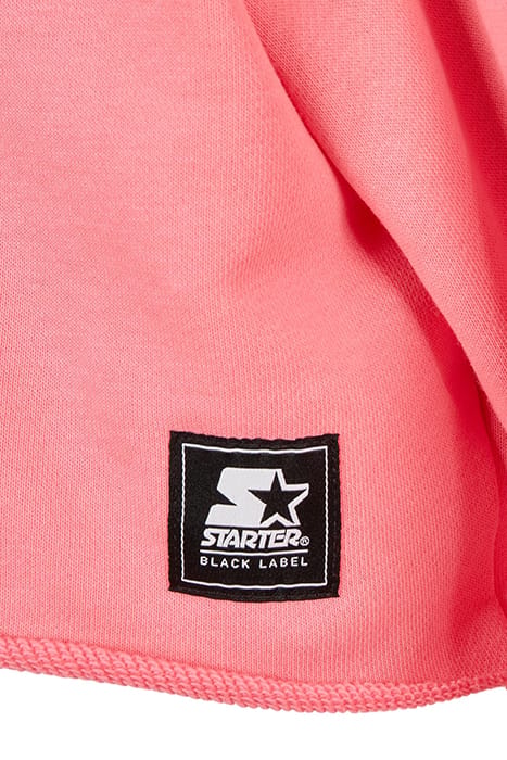 LADIES STARTER CROPPED HOODY PINKGRAPEFRUIT 9