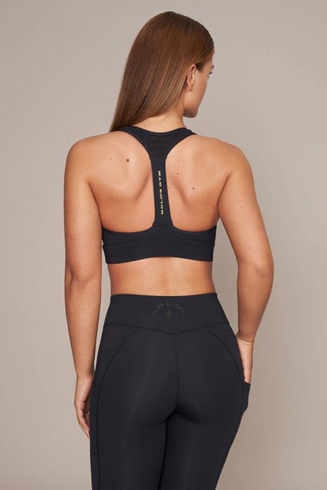 NADIA - WOMEN'S LOW SUPPORT BRA BLACK 2