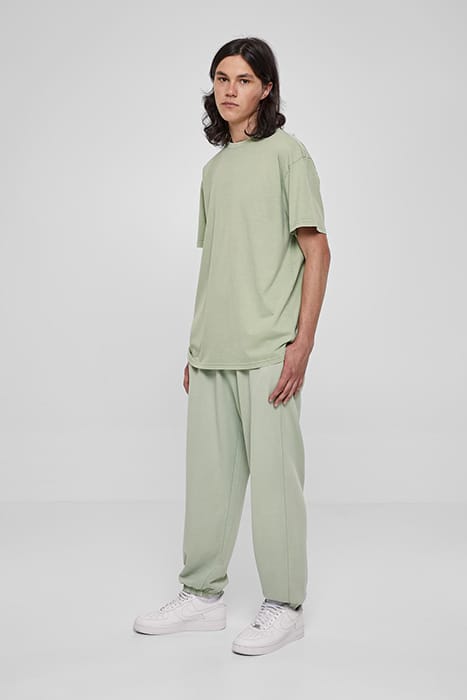 HEAVY OVERSIZED ACID WASH TEE VINTAGEGREEN 3