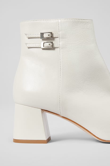MISSY BUCKLE BOOTS CREAM 3