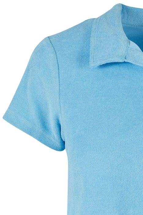 LADIES TOWEL POLO TEE BALTICBLUE 9