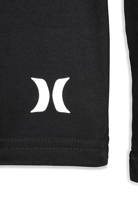 HURLEY MEN'S 1PK CREWNECK LS T BLACK 3