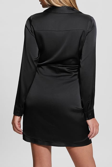 GUESS ECO ES LS ALYA DRESS JET BLACK A996 2