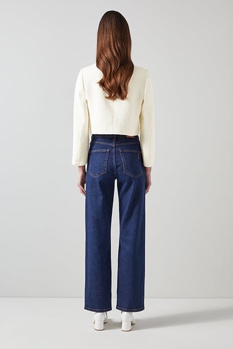 ALEXA TWEED JACKET CREAM 3
