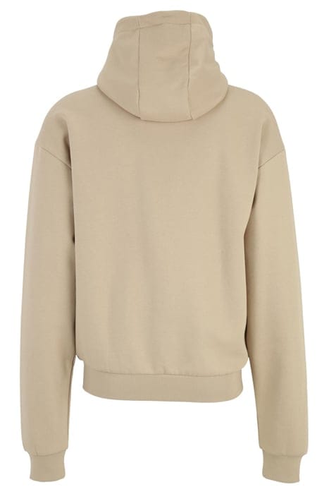 HIGH NECK ZIP HOODY WETSAND 5