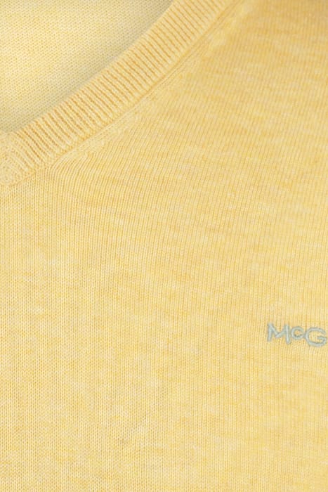 V-NECK SWEATER LEMON YELLOW 7