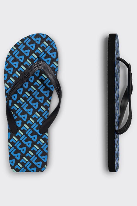 TROY LOGO SLIPPER BLACK 4