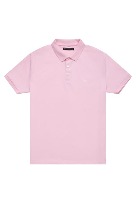 POLO HV PINK/WHITE 1