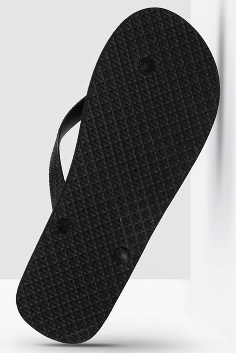 TROY LOGO SLIPPER BLACK 6