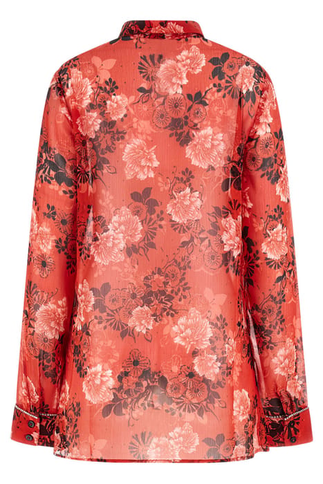 GUESS ECO LS CLOUIS SHIRT CALL ME CHERRY PRINT 5