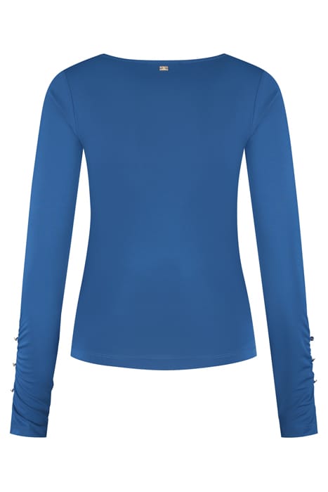TWIST SHOULDER TOP NAUTICAL BLUE 2