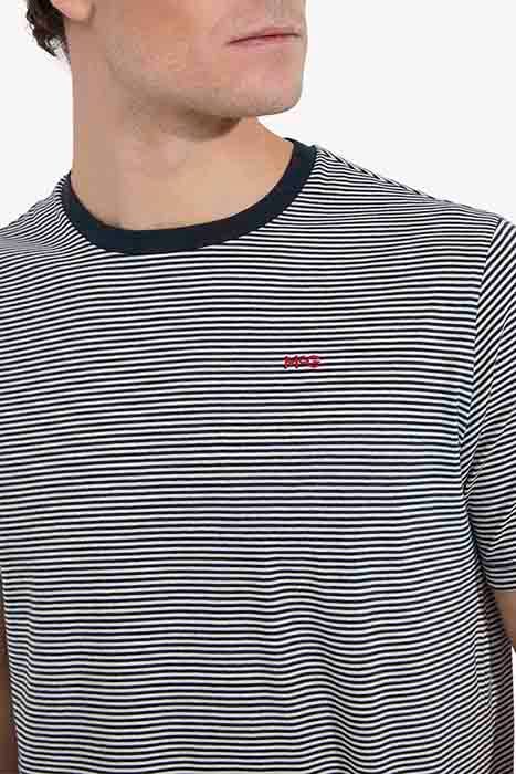 STRIPE T-SHIRT NAVY 6