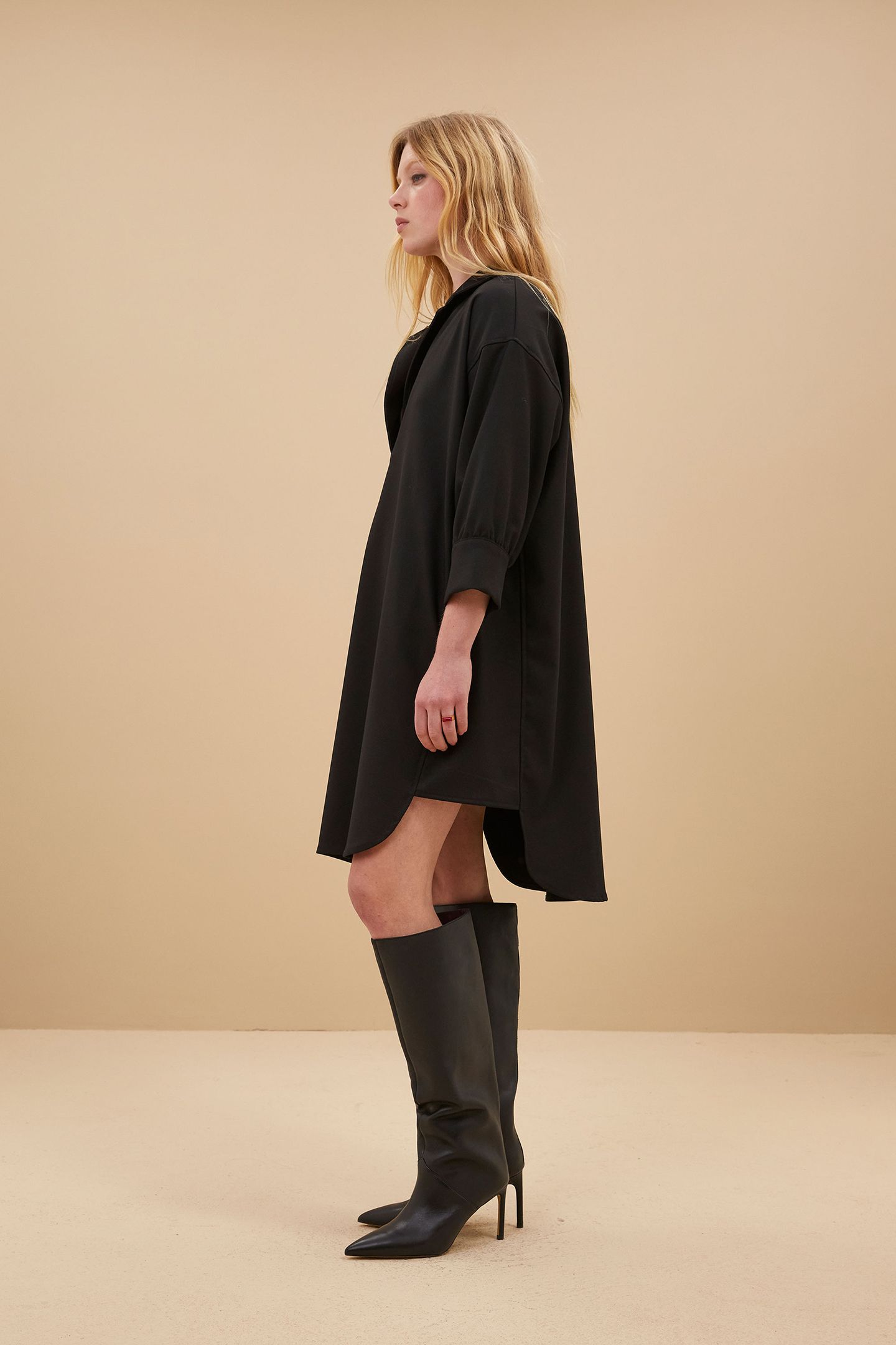LEA DRESS BLACK 2