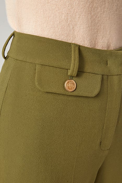 BILLIE CROP WIDE-LEG & FLARED JEANS OLIVE 5