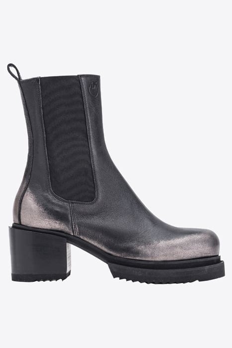 PARRY TRONCHETTO PELLE VITELLO BLACK/GUNMETAL 1