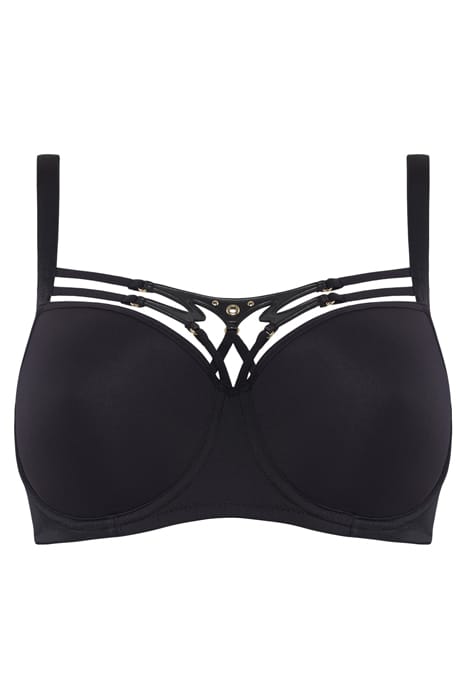 SHIELDMAIDEN BLACK BALCONY BRA 3