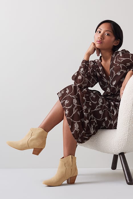 LEIDA WESTERN BOOTS TAN 2
