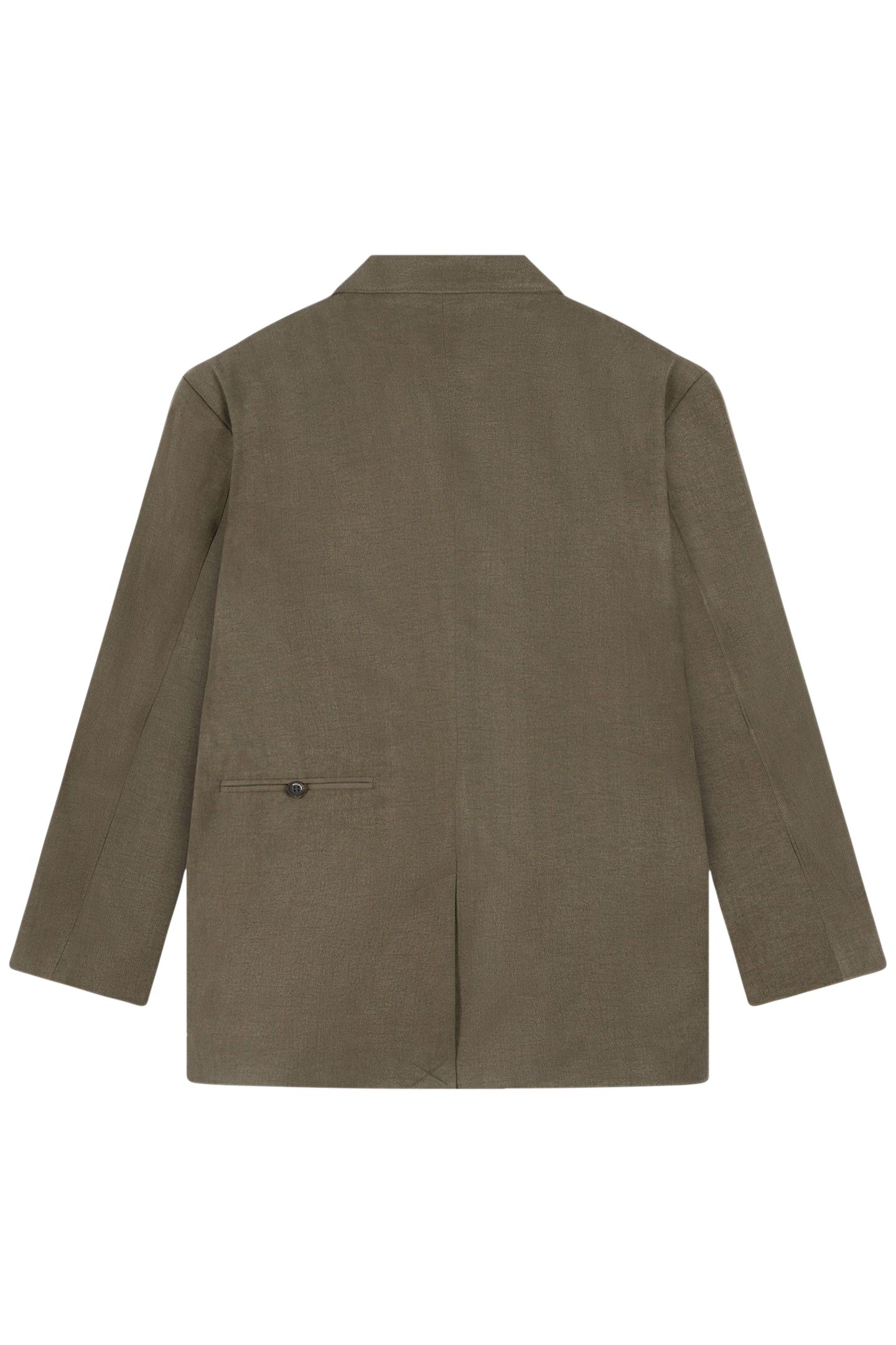 STATEMENT SHOULDER BLAZER DARK MOSS 4