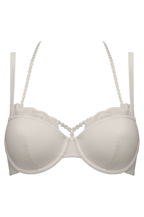 THE MAURITSHUIS IVORY PLUNGE BALCONY BRA 3