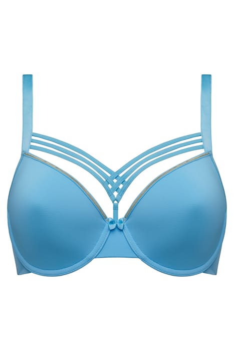 DAME DE PARIS BALTIC SEA AND GOLD PLUNGE BRA 3
