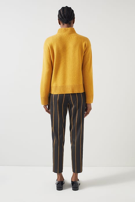 JEMIMA STRIPE STRAIGHT JEANS  BLACK 2