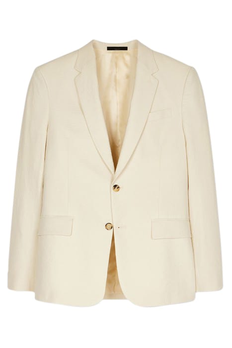 MENS TAILORED FIT 2 BTN JACKET LIGHT BEIGE 1