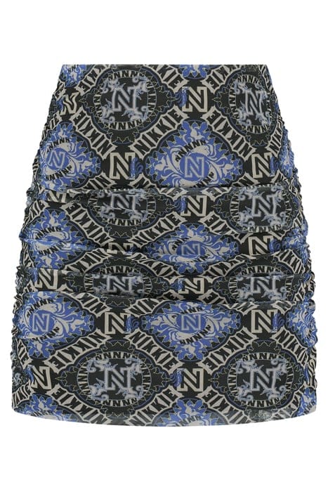 MESH SKIRT DUSTY AQUA 1