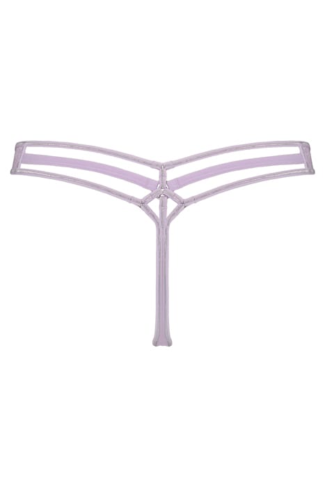 SPACE ODYSSEY LILAC LUREX AND SILVER THONG 4