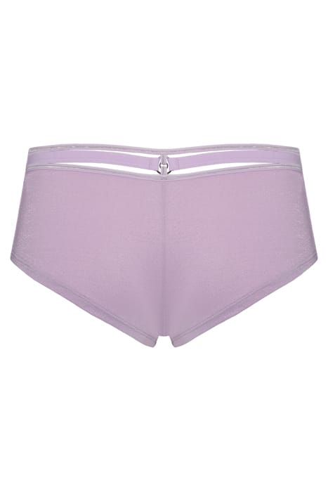 SPACE ODYSSEY LILAC LUREX AND SILVER BRAZILIAN SHORTS 4