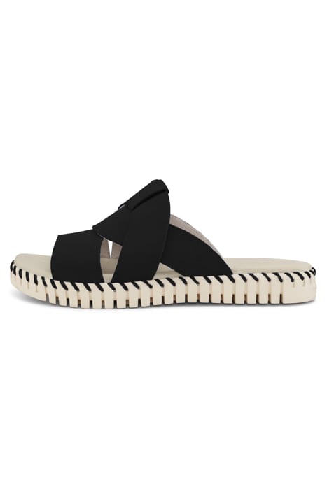 TULIP1265 SANDALS BLACK 1