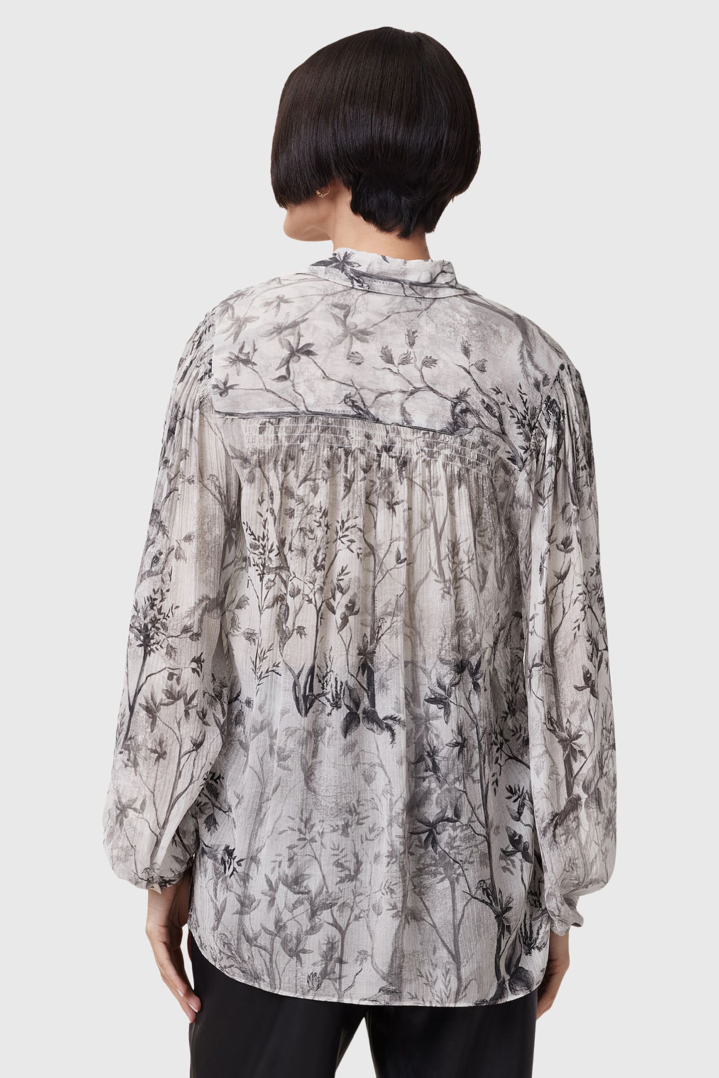 EDDIE SHIRT RISE ECRU WHITE 2
