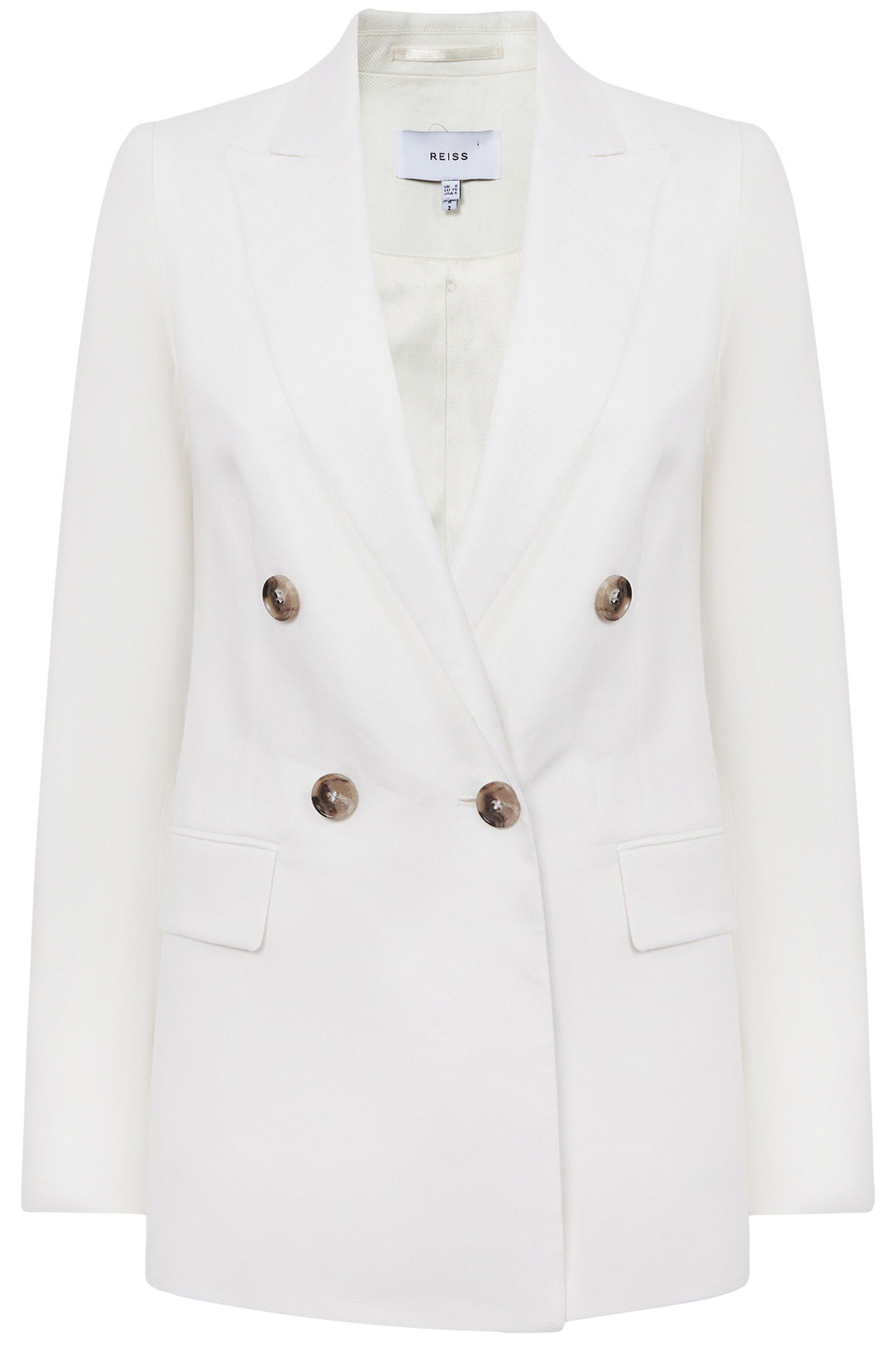 HOLLIE DB LINEN BLAZER — DOUBLE BREASTED 4