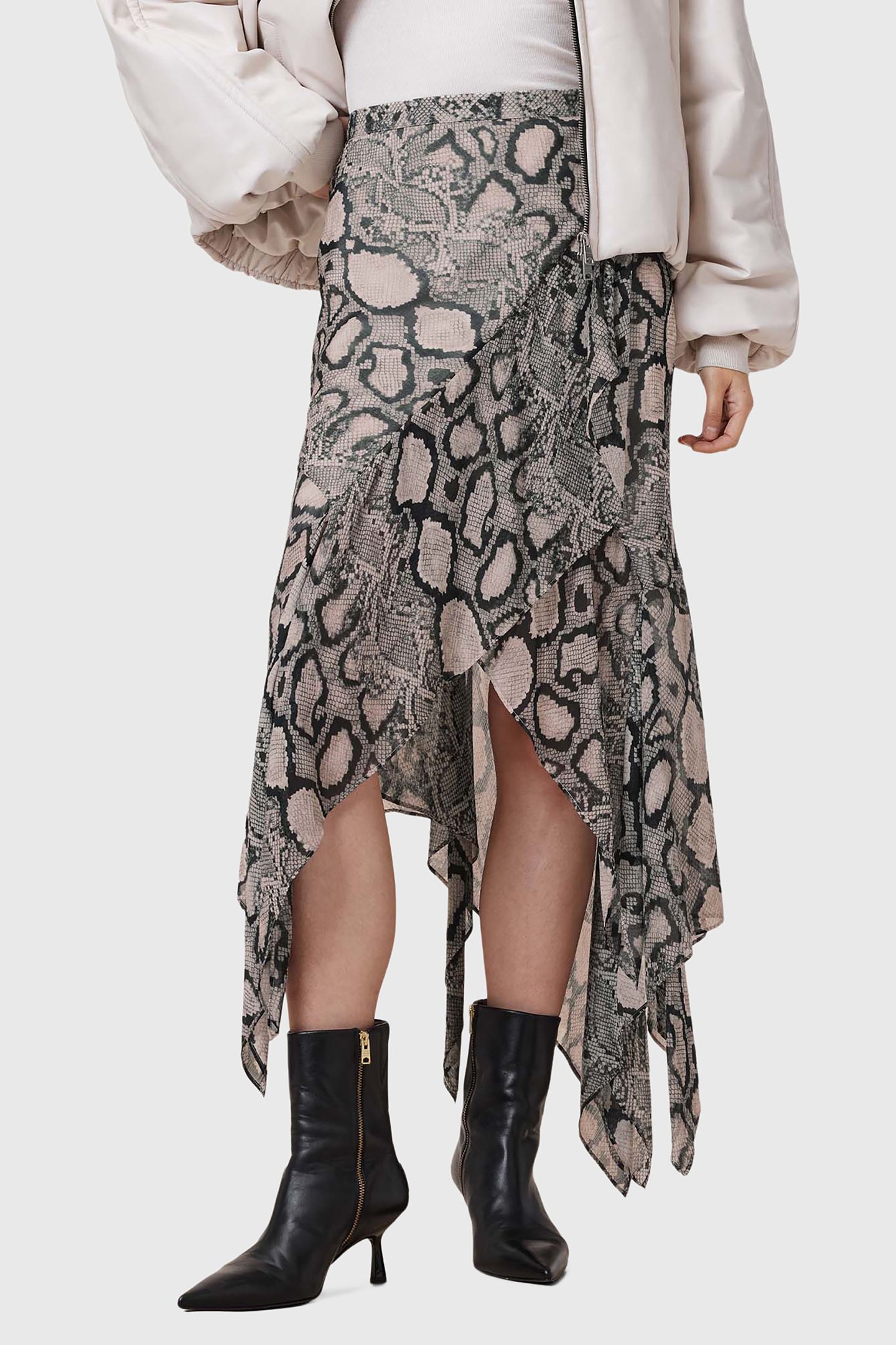 CASSIE SKIRT FLOW ECRU WHITE 6