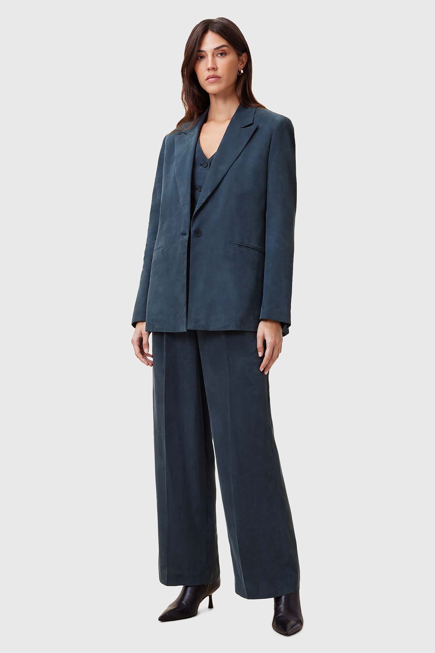 AVERIE TEN TROUSER BLUEBERRY BLUE 3