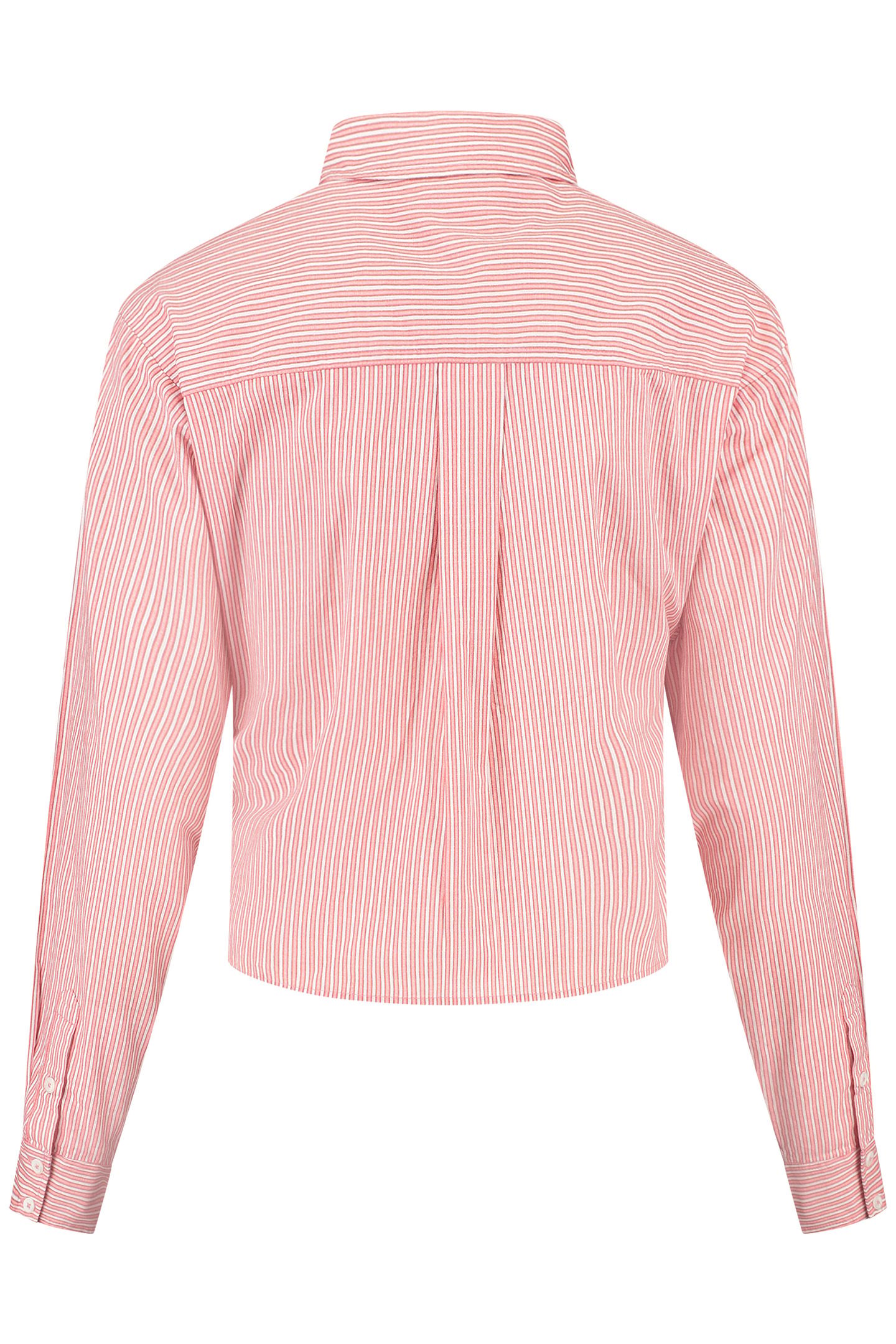 CARMEN STRIPE BLOUSE SOFT PINK/WHITE 3