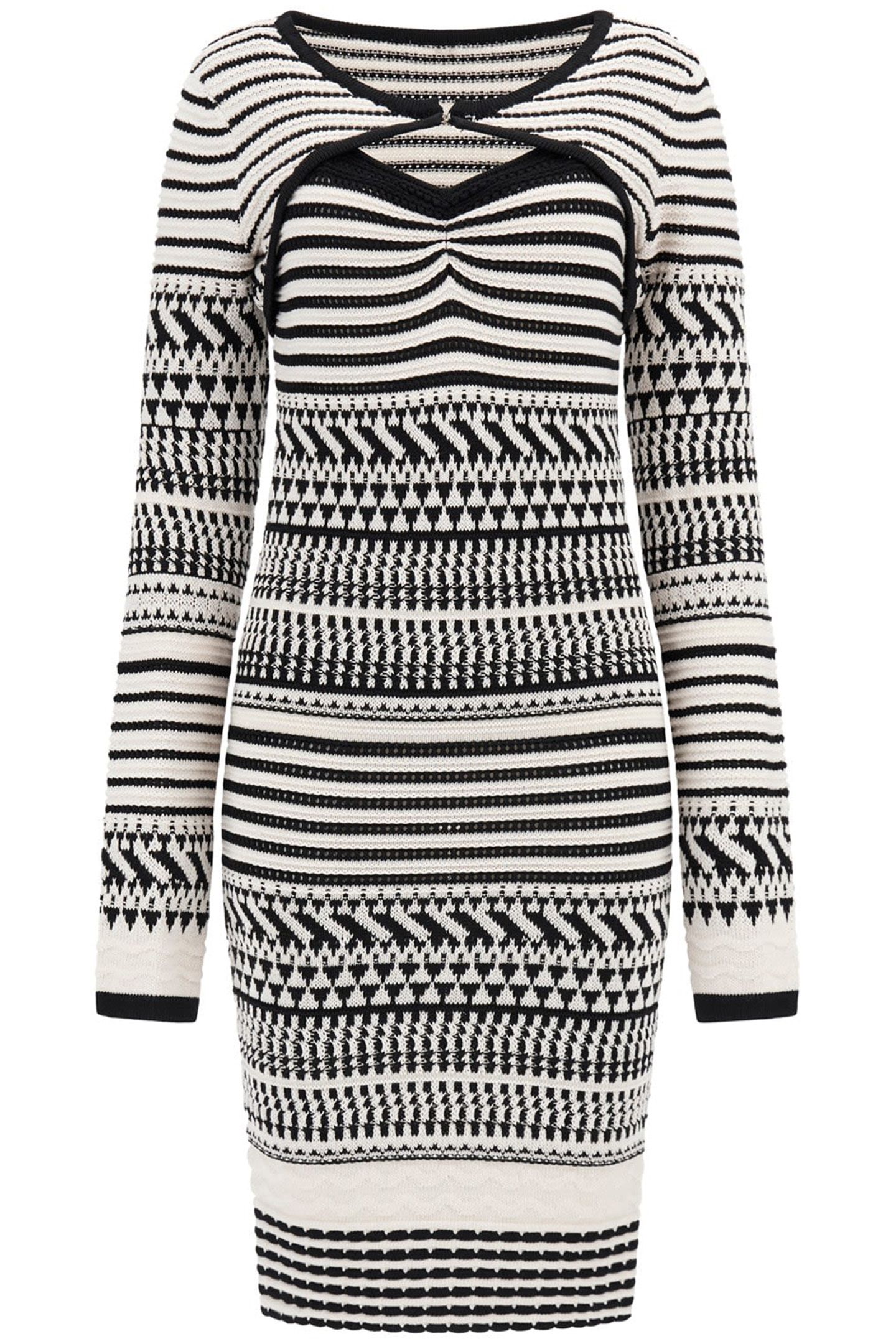 MARCIANO BY GUESS ARIANNA 2 PCS STITCH EGGSHELL AND BLACK 5