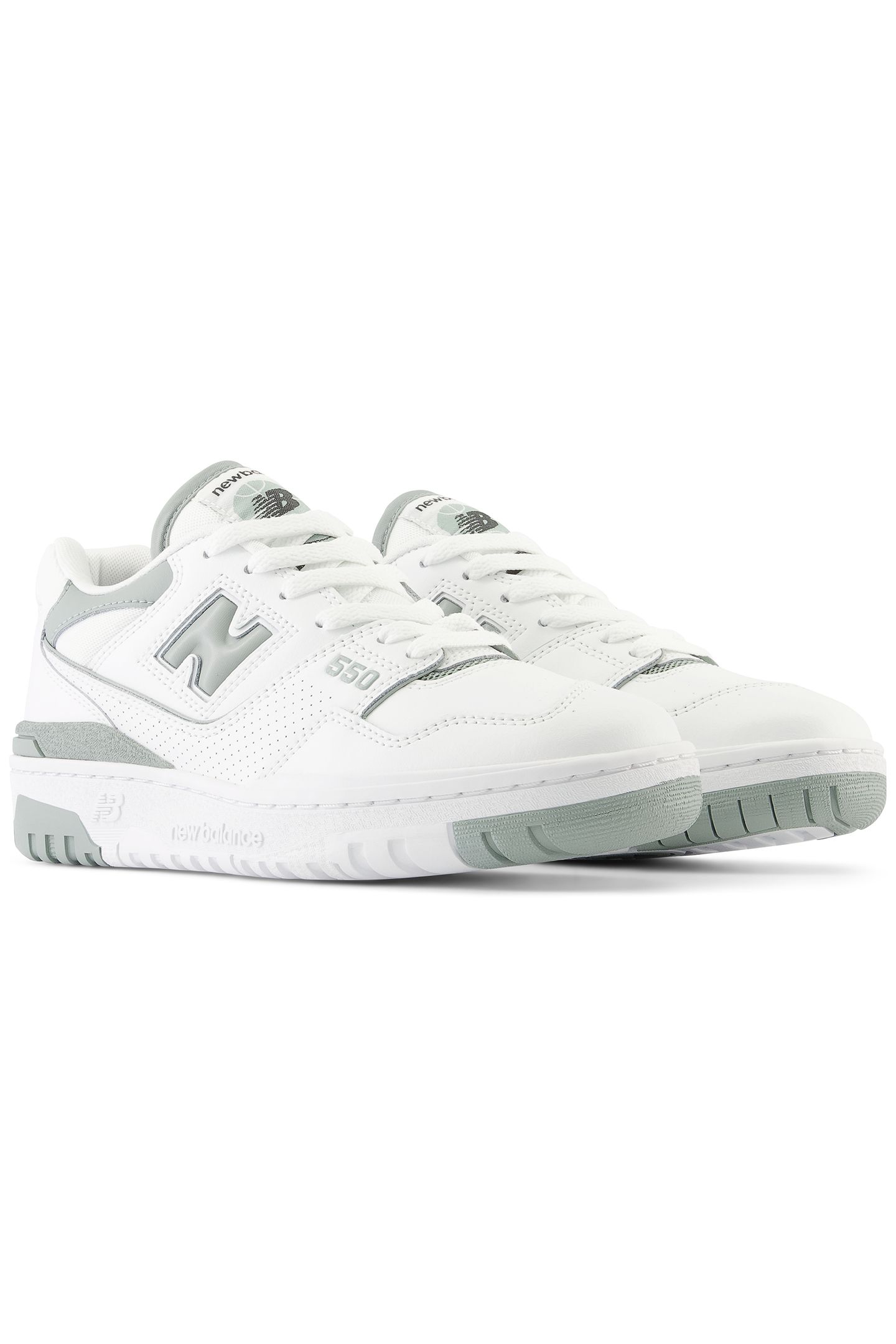 BBW550BG SNEAKERS IN WHITE & GREY 2
