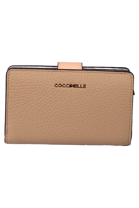 LEATHER WALLET IN BEIGE 1