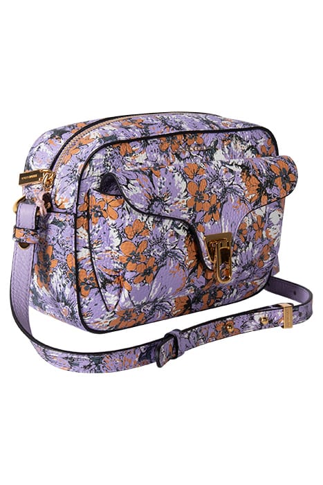 COCCINELLE BEAT FLOWER PRINT MULTI LAVENDER 4